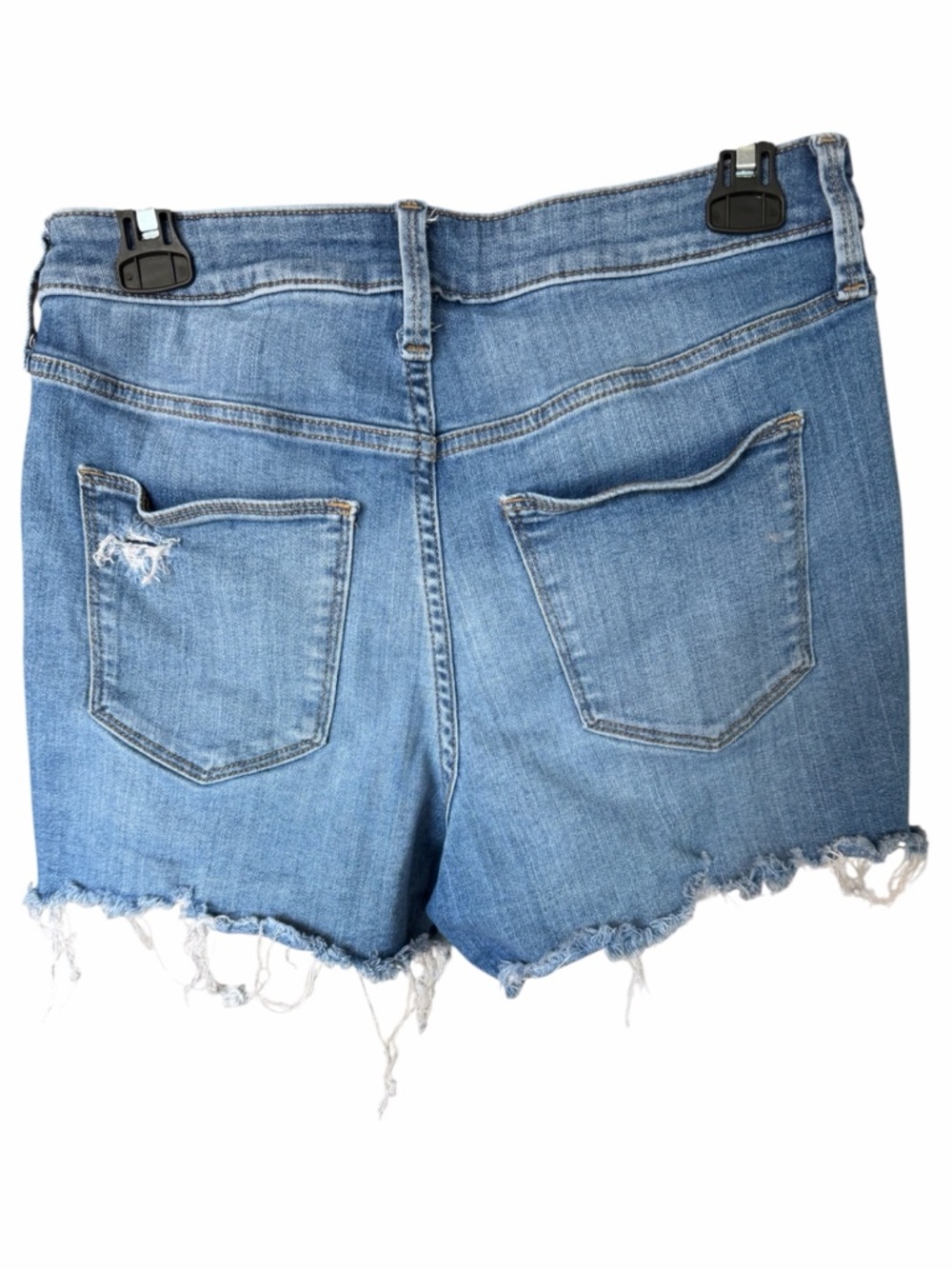 Universal Thread Light Blue Distressed Ripped Jean Shorts - Picture 3 of 3
